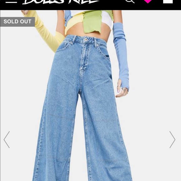 Dolls Kill The Ragged Priest Jeans - Picture 2 of 5